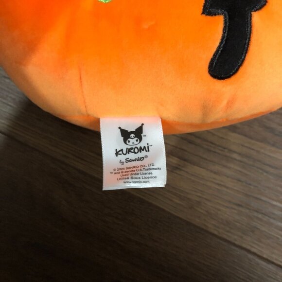 Squishmallows Kuromi Halloween Pumpkin Plush Hello Kitty and Friends 10in 2024 - Picture 5 of 8